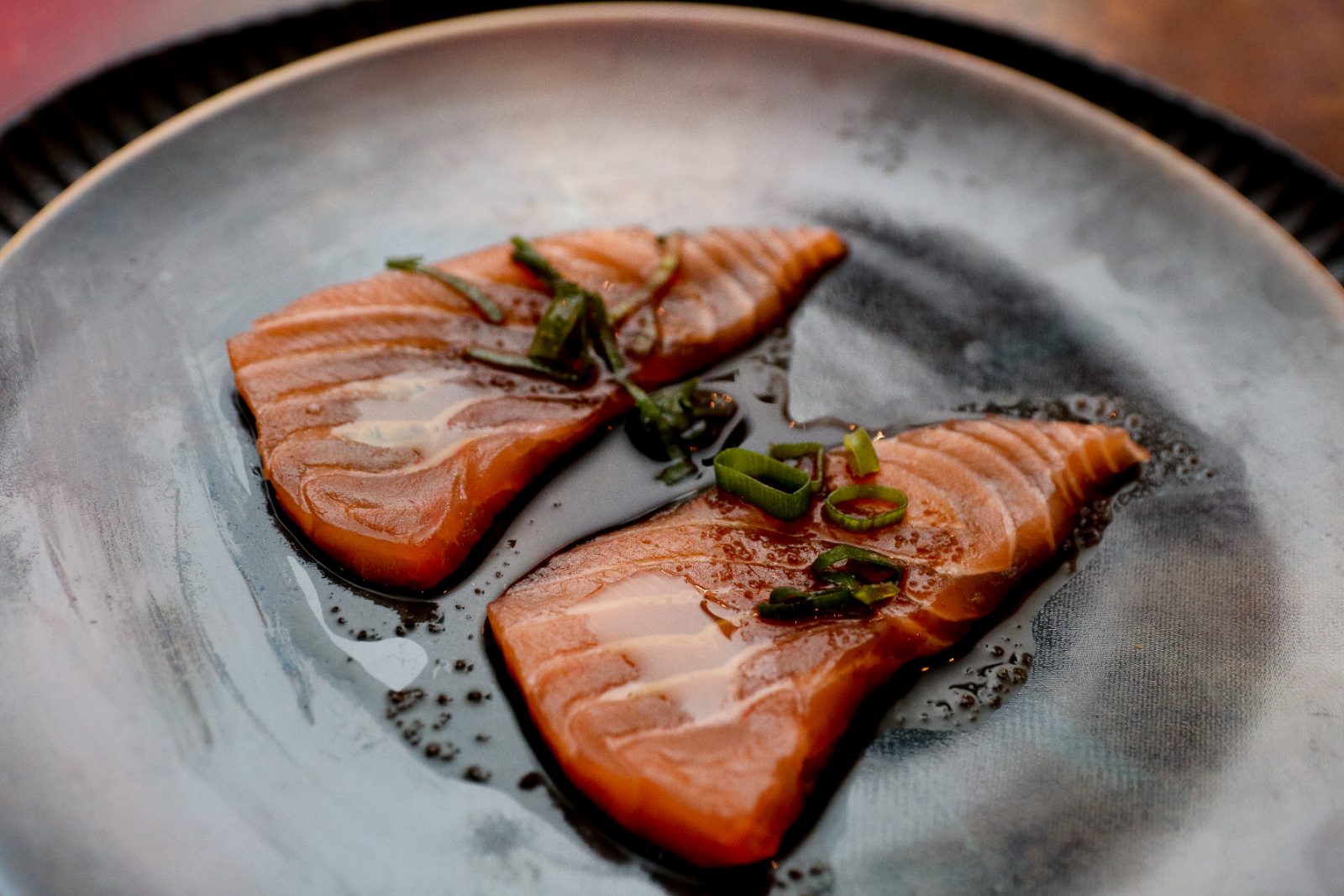 Sashimi ao shoyu
